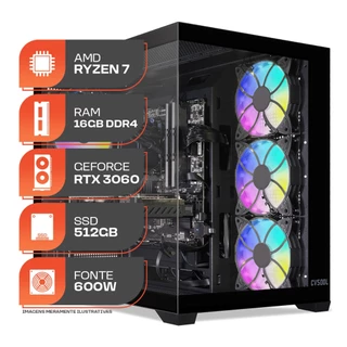 PC Gamer Completo Fácil AMD Ryzen 3 PRO 4350G 3.8GHZ 16GB DDR4 GTX