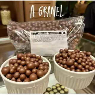 500g Drageado Bolinhas de Chocolate Bytes 500g/ 250g cacau show chocolate ao leite, mezzo, granel em Oferta na Shopee