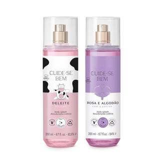COMBO CUIDE-SE BEM: Leve os favoritos DELEITE e ROSA E ALGODÃO em um só kit! em Oferta na Shopee