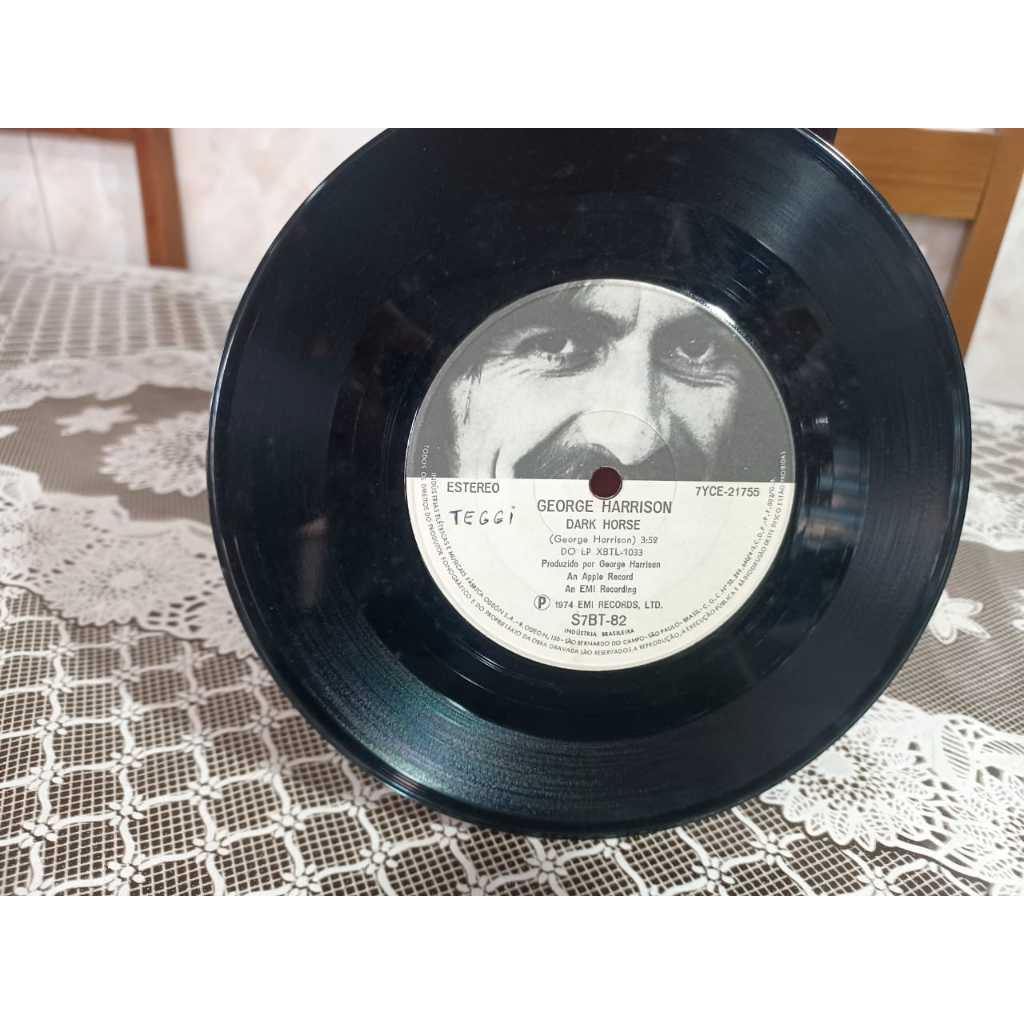 Lote 6 Compactos Raros George Harrison - Selo Rosto + Dark Horse ...