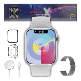 Watch X e Watch XI Smartwatch Relogio Serie 11 Microwear Amoled Nfc Chat GPT e AI Original