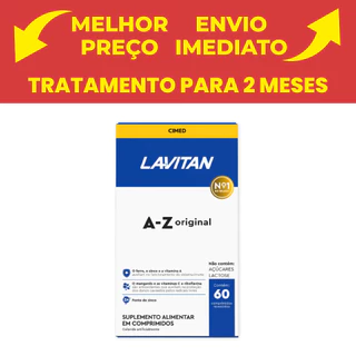 Suplemento Lavitan A-z Cimed com 60 Comprimidos em Oferta na Shopee