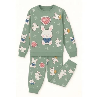 Pijama Infantil Flanelado Para Inverno Estampado Confortável em Oferta na Shopee