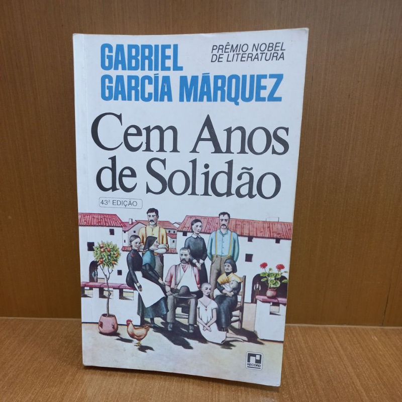 Livro Cem anos de solidão/ Gabriel Garcia Marquez | Shopee Brasil