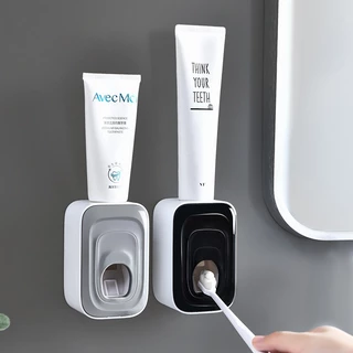 Espremedor Automático de Pasta Dental para Adultos e Crianças em Oferta na Shopee