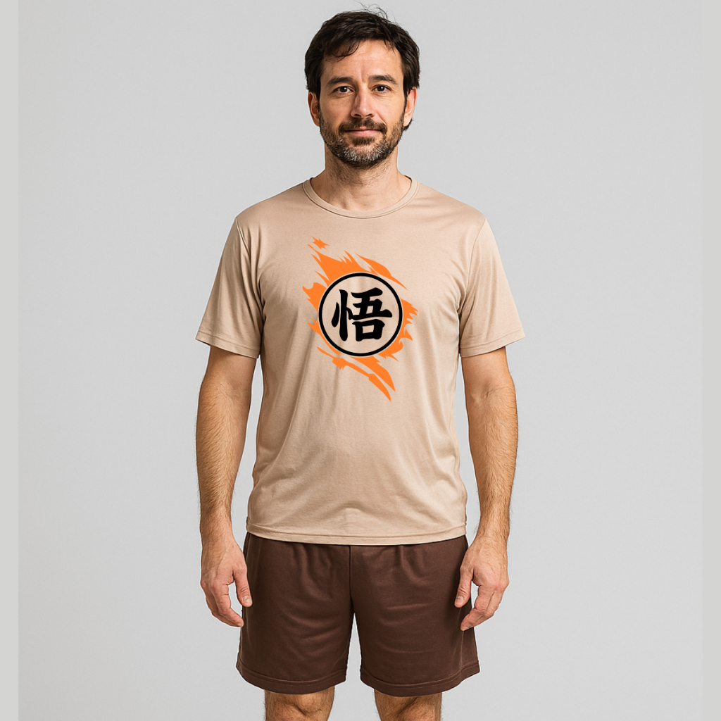 Pijama Masculino Personalizado Dragon Ball Estampa Exclusiva Leve Confortável em Oferta na Shopee