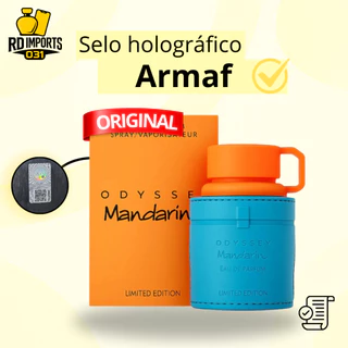 Perfume Árabe Odyssey Mandarin Sky Armaf Edp 100ml Masculino Original Importado Selo Holográfico em Oferta na Shopee