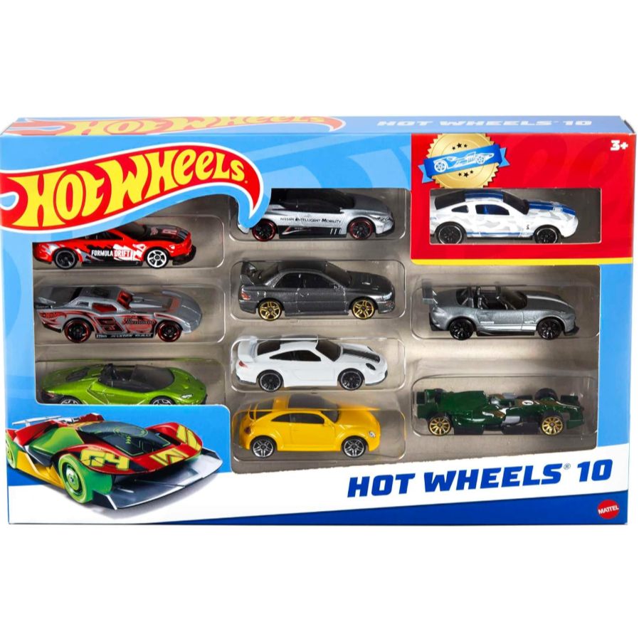 Carrinhos Hot Wheels caixa com 10 1:64 – SORTIDOS | Ref. 54886