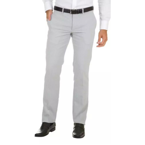 Calça Social Masculina Slim Oxford Cinza Claro Premium 2026 | Shopee Brasil