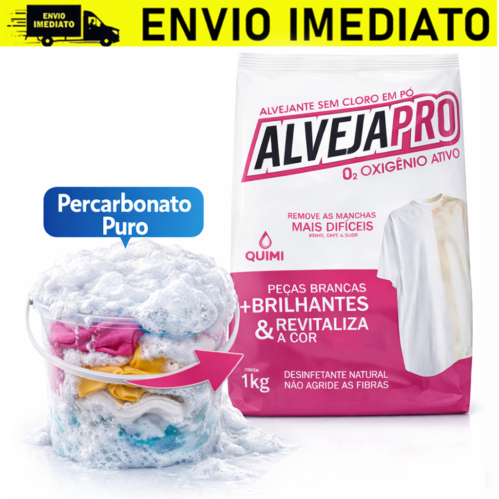 Percarbonato de Sódio — recomendação visual