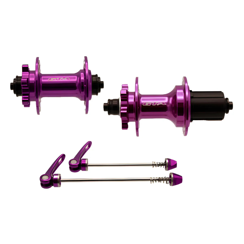 Par de Cubos Bike MTB GTA 36f K7 Barulhento 6 Martelos Rolamento
