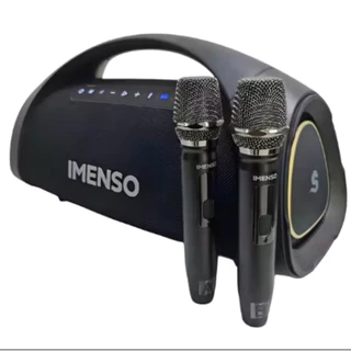 Caixa De Som bluetoooth grande Imenso X73 P' Água 30000mah Ipx6 C/2 Microfone Preto em Oferta na Shopee