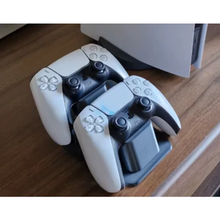 Suporte Duplo para Controle P5 – Design Minimalista e Compacto 🎮🎮✨