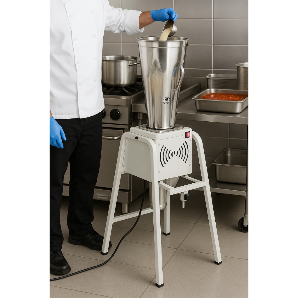 Liquidificador Industrial Basculante 19L Baixa Rotação Bivol