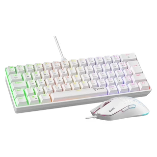 Kit Teclado + mouse Gamer Clanm Swith Red mouse 7000 DPI RGB Controlaveis