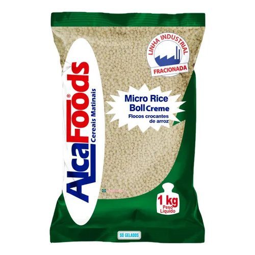 Flocos de Arroz Sem Açúcar Premium 500 Gramas