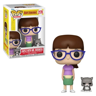 FUNKO POP BOBS BURGERS GAYLE W/MR.BUSINESS 2170 NOVO ORIGINAL em Oferta na Shopee
