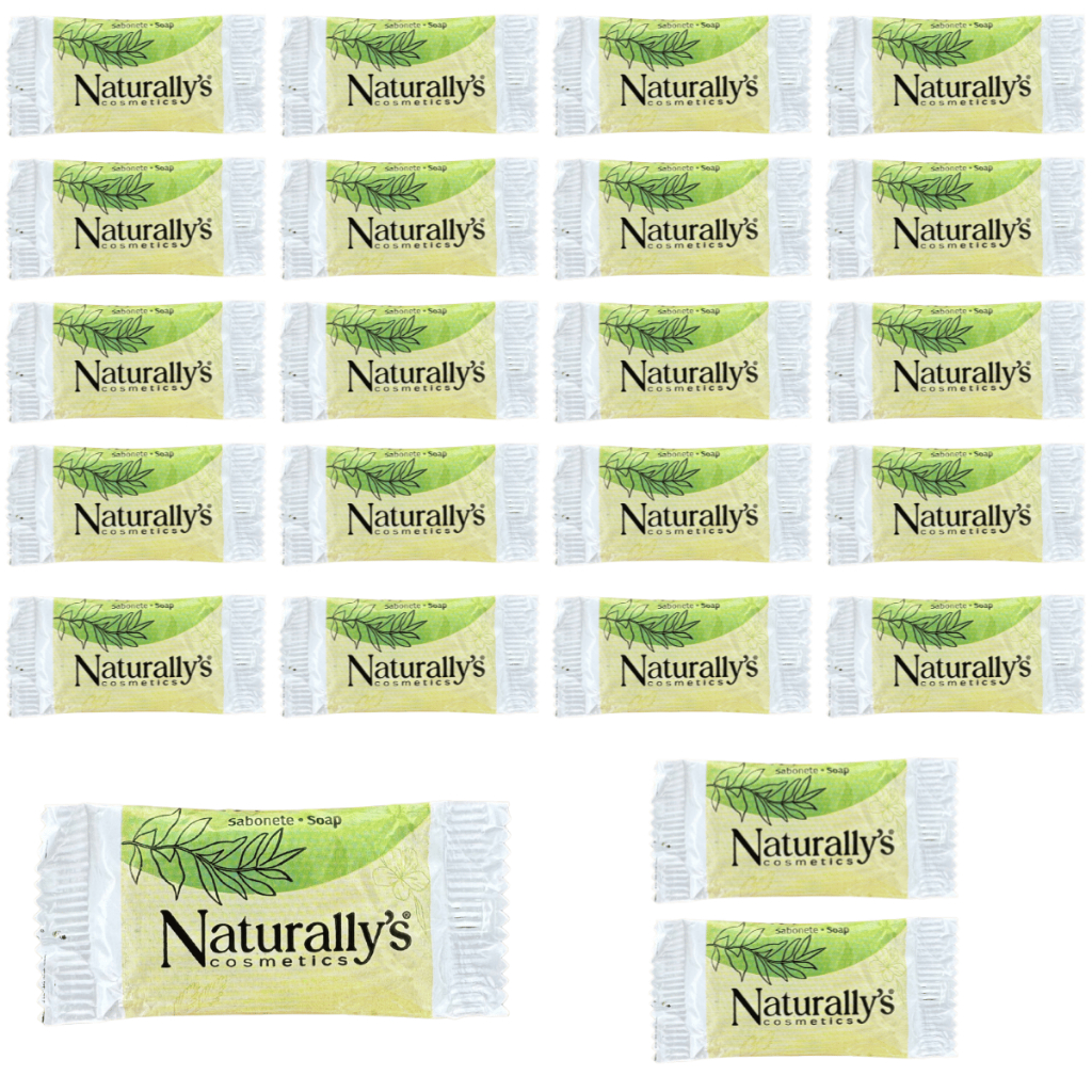 Kit Sabonete Naturallys Com Fragrância De Erva Doce Em Barra De 11g ...
