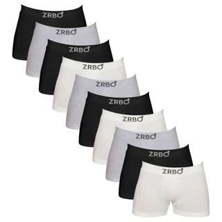 Kit 10 Cuecas Boxer Zrbo Original Algodão Box Confortável Masculinas em Oferta na Shopee
