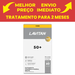 Lavitan Vitalidade Cimed 50+ C/60 Comprimidos