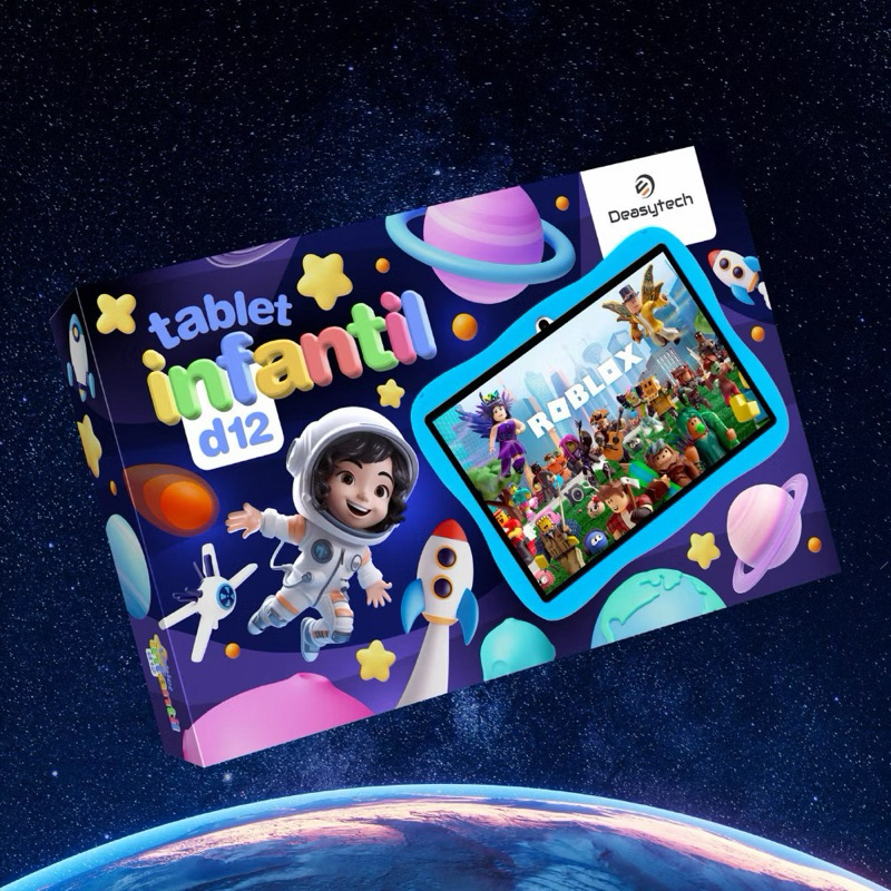 Tablet Infantil Roblox 128gb Android 7 Polegadas 8gb Ram Wifi 5g D12 ...