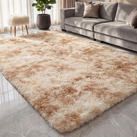 Tapete Sala 1 00 X 1 50 Peludo Shaggy Macio Quarto Felpudo