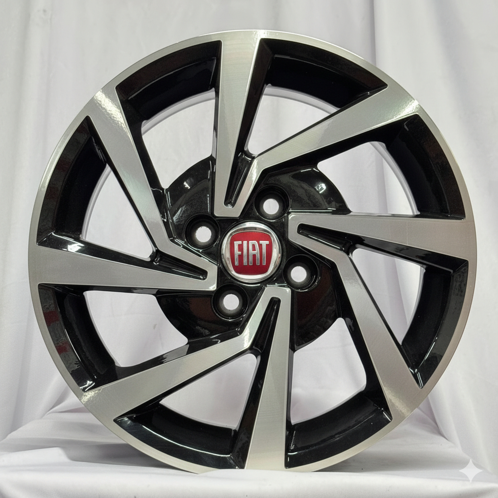 Jogo De Roda Aro 14 Fiat Strada Working Uno Vivace Way Argo Mobi Like ...