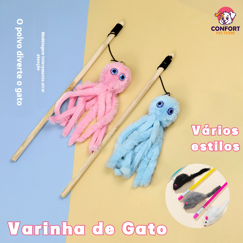 Brinquedo Varinha com Polvo