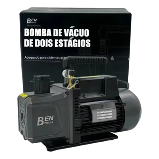 Bomba de Vácuo Profissional 2 Estágios 4.5 CFM 1/3HP - Motor de Cobre Puro para Ar Condicionado e Refrigeração