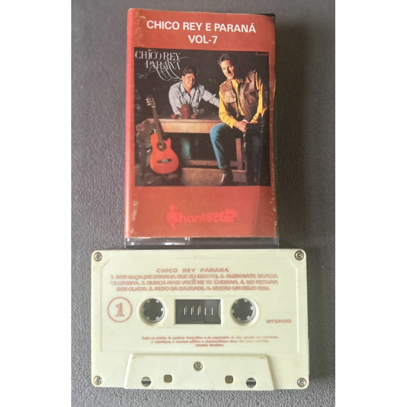 Chico Rey & Paraná – Vol. 7 | Fita K7 Original | Sertanejo Raiz Anos 90 ...