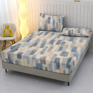 Conjunto de Lençol 03 Peças 400 Fios Micropercal Com Elástico Estampado Todos os Tamanhos em Oferta na Shopee