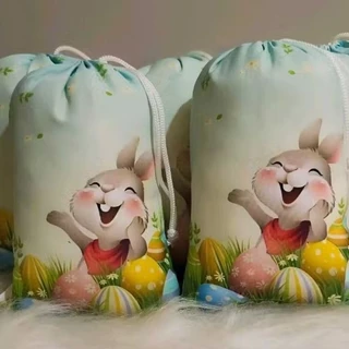 Saquinhos Surpresas Temático Lembrancinha Páscoa Decorativas 15 x 20 cm em Oferta na Shopee