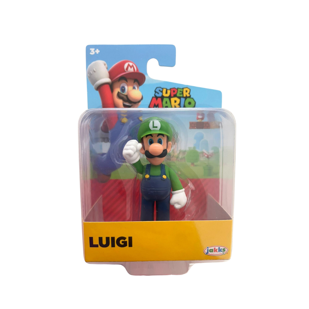 Super Mario Bros Boneco Articulado Luigi de 6cm Sunny em Oferta na Shopee