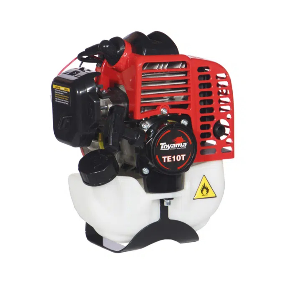 Motor Para Roçadeira a Gasolina 1 HP 26cc 2T Partida Manual TE10T