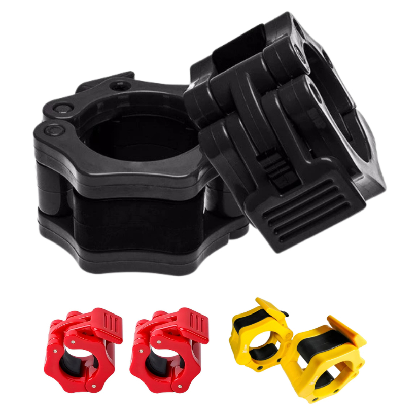 Presilha 25mm para Barra academia Musculação Lock Jaw Press Easy Clip Pequena