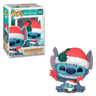 FUNKO POP DISNEY LILO & STITCH - STITCH UNWRAPPING GIFT 1522 NOVO ORIGINAL em Oferta na Shopee