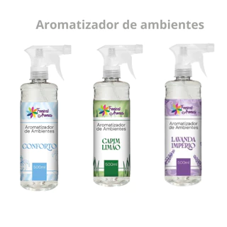 Aromatizador de ambientes tropical aromas 500ml Escolha sua fragrância em Oferta na Shopee