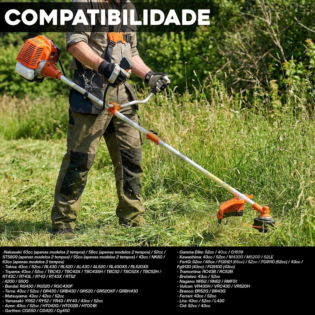 Múdulo Bobina Ignição Completa Roçadeiras Toyama / Tekna / Terra