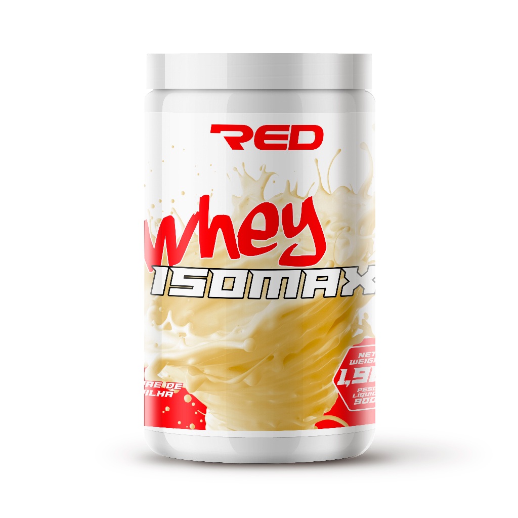 Whey Protein Isomax Red Series 900g - Zero Gordura com Whey Isolado ...