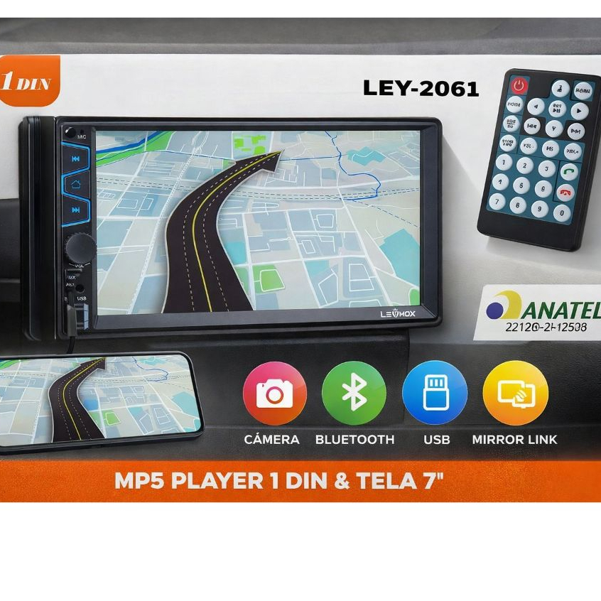 Central Multimidia tela 7 