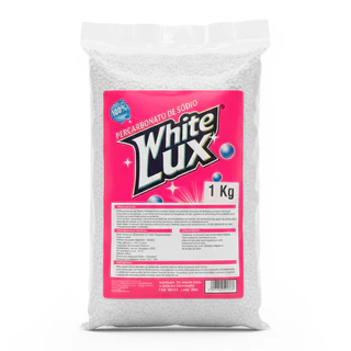 Percabonato de Sódio  Alvejante Whitelux 1kg  Tira Manchas Sem Cloro, Roupas Brancas e Coloridas em Oferta na Shopee