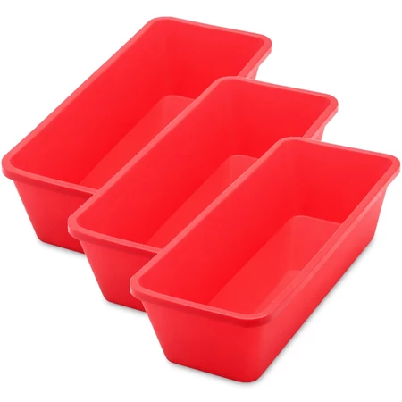 Forma de pão bolo inglês assadeira retangular silicone antiaderente utensílios de cozinha