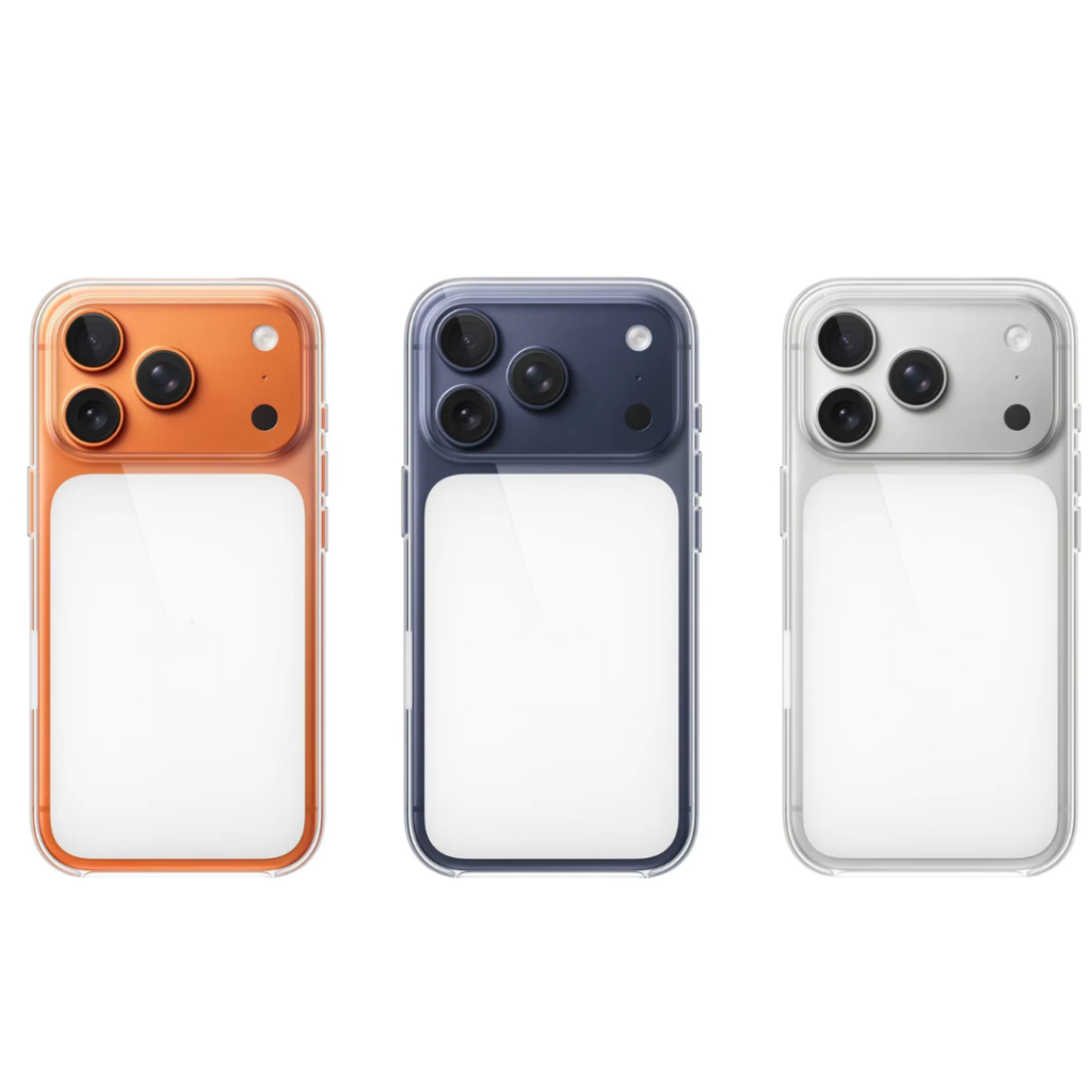 Capa Capinha Clear Anti Amarelamento NOVA Magnética C/ Logo P/ iPhone 17, 17 Air, 17 Pro, 17 Pro Max