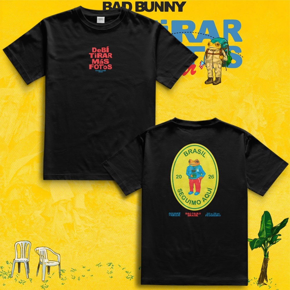 Camiseta Bad Bunny | Debí Tirar Mas Fotos | DTMF World Tour | Sapo