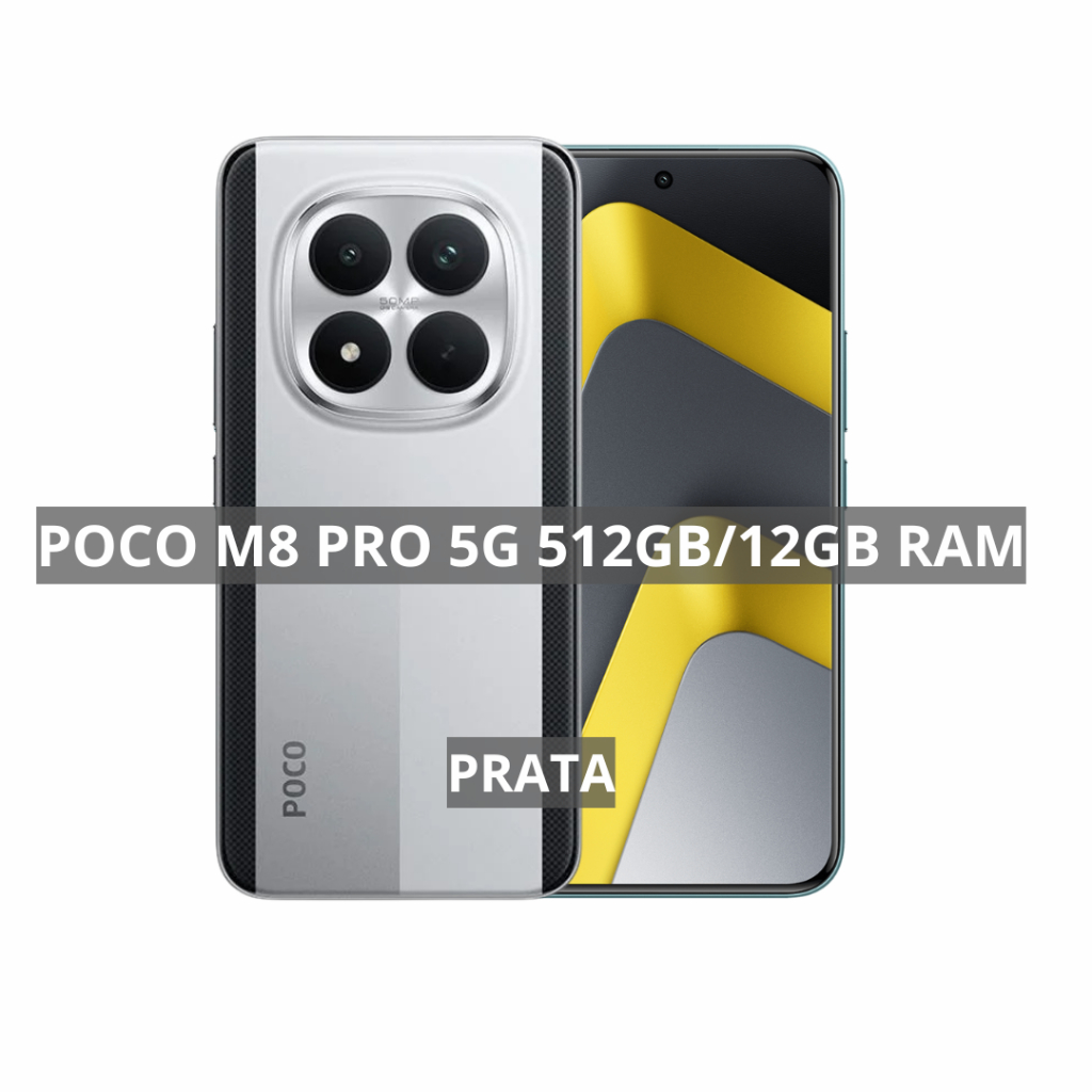 Xiaomi Poco M8 PRO 5G, Processador Snapdragon® 7s Gen 4, Câmera