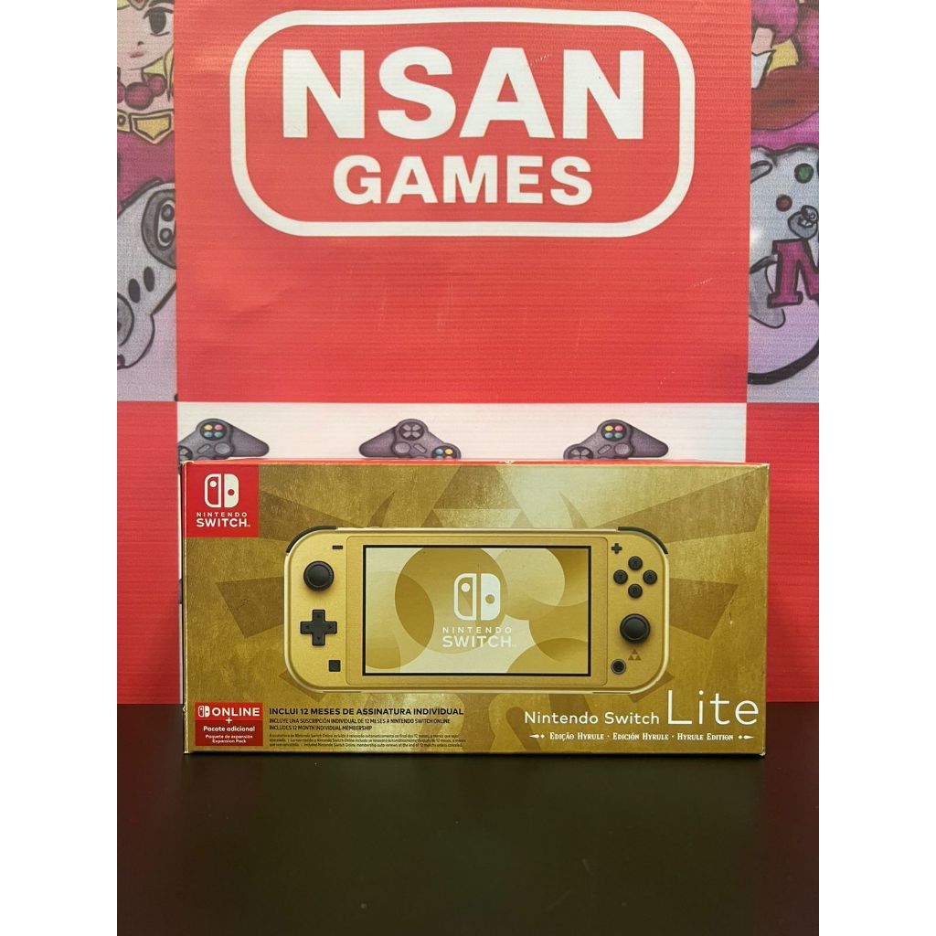 Nintendo Switch Lite Ed Zelda Hyrule Edition D.E.S.B.L.O.Q. 128GB