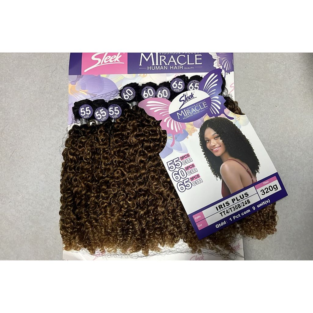 IRIS PLUS - MIRACLE - Cabelo Na Tela Bio Vegetal Cacheado