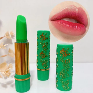 Batom Verde da Vovó Boca Rosa Natural em Bastão | Lip Tint Ativa a Cor com pH da Boca em Oferta na Shopee