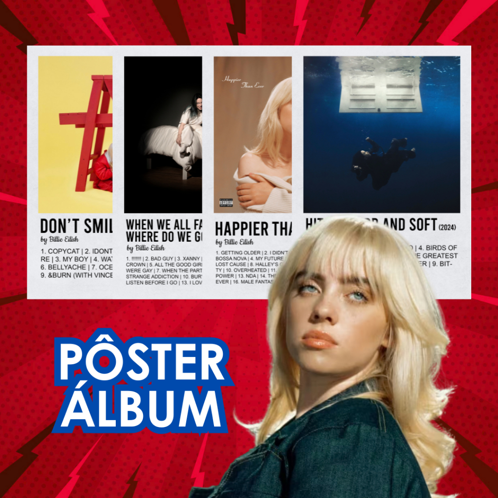 Álbum Billie Eilish em Oferta | Shopee 2026
