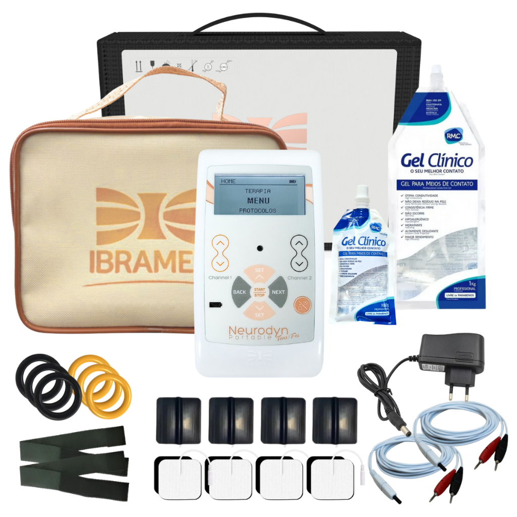 Neurodyn Portable TENS e FES Ibramed - Eletroesimulador Portatil P ...